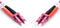 Digitus DK-2533-03-4 - Glasvezel Aansluitkabel - 3.00 m 1x LC-stekker - 1x LC-stekker - Violet