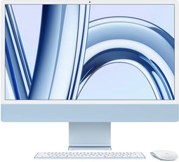 Apple iMac - 24" - M3 8 Core 10-core GPU 16GB RAM 256GB SSD Qwerty NL Blauw