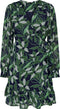 ONLY ONLSTAR L/S WRAP DRESS PTM - Gevoerde wrap jurk - Lange mouwen met elastieke manchetten - Maat M