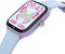 Ice-Watch - ICE smart junior 3.0 - 1.75 AMOLED - Rechthoekig paars siliconen meisjeshorloge (1.75 inch)