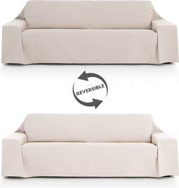 Bankhoes Eysa SILVER Lichtbruin 260 x 270 cm