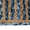 Tapijt Natuurlijk Blauw Katoen Jute 230 x 160 cm