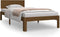 vidaXL - Bedframe - massief - grenenhout - honingbruin - 90x200 - cm