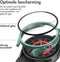 imoshion Screenprotector - Geschikt voor Samsung Galaxy Watch 5 40mm - Full Cover Hard Case / Beschermend Hoesje - Donkergroen