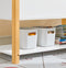SoBuy KMB35-W - Kinderboekenkast - 2 verdiepingen - Wit