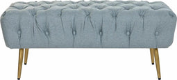 Kruk DKD Home Decor Grijs 103 x 46 x 42 cm 103 x 46 x 43 cm Metaal Groen