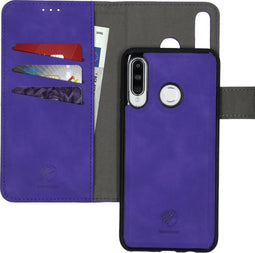 iMoshion Hoesje Geschikt voor Huawei P30 Lite Hoesje Met Pasjeshouder - iMoshion Uitneembare 2-in-1 Luxe Bookcase - Paars