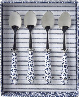 Laura Ashley Set 4 Theelepels geschenkset - Floris