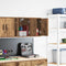 vidaXL - Garage - wandkasten - 2 - st - bewerkt - hout - oud - hout