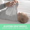 SUMMER Original Swaddle, deken, slaapzak, 0-3 maanden, veiligheid en warmte voor baby, roze flamingo fiesta, set van 2