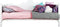 Bopita Belle bedbank 90x200 - Wit