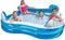 Intex Swim Center Family Lounge Pool - Opblaaszwembad - 229 x 229 x 66 cm - 4 zitjes - 2 bekerhouders