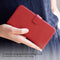 Selencia Google Pixel 7 - Bookcase Echt Leer - 3 Pasjeshouders - Rood