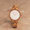 De officiële WoodWatch | Nordic Rose | Houten horloge dames