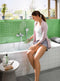 Hansgrohe Crometta 1jet Porter - Doucheset met slang 125 cm - Chroom/Wit