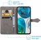 iMoshion Hoesje Geschikt voor Sony Xperia 10 IV Hoesje Met Pasjeshouder - iMoshion Mandala Bookcase - Grijs
