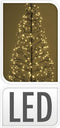 Nampook LED Kerstboom - 180 cm - 400 Warm Witte LED's - IP44 - Binnen & Buiten