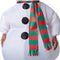 dressforfun - Opblaasbaar kostuum sneeuwman - Cilinder en sjaal - One size