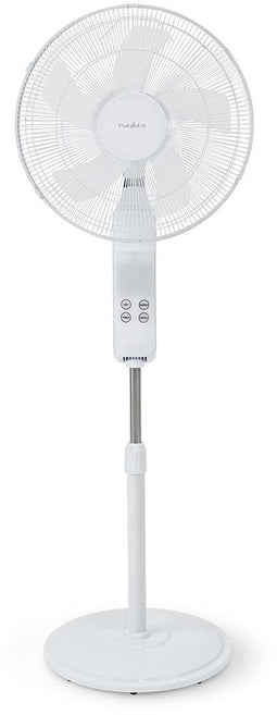 Nedis FNST17CWT40W - Staande Ventilator - 3 Snelheidsstanden - Wit