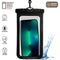 Muvit For Change - Recycle-teck IP68 Waterdichte Telefoonhoes - Tot 6.5'' - Zwart