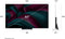 LG OLED evo C54 - Ultra HD TV - 4K 144Hz - Zwart (83