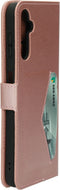Mobiparts Galaxy A14 (2023) - Classic Wallet Case - Ruimte voor pasjes - Roze