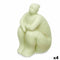 Decoratieve figuren Groen Dolomite 18 x 30 x 19 cm (4 Stuks) Vrouw Zittend