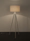 Zuiver Tripod Vloerlamp/ Staande driepoot lamp Wit