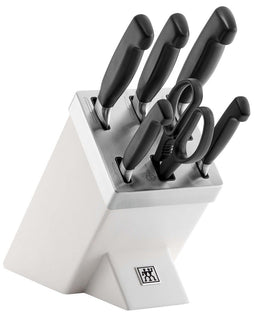 Zwilling Four Star messenblok 7-delig wit