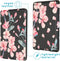 iMoshion Ereader Cover / Hoesje Geschikt voor Amazon Kindle 10 - iMoshion Design Slim Hard Case Bookcase - Zwart / Blossom Watercolor Black