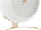 Karlsson Globe - Tafelklok - Gouden details - Wit - 21x24,5x14cm