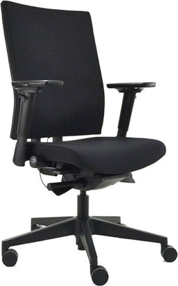 Workliving Zuidas Comfort Black Edition - Bureaustoel Ergonomisch Design (N)EN 1335