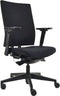 Workliving Zuidas Comfort Black Edition - Bureaustoel Ergonomisch Design (N)EN 1335