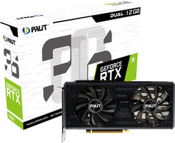 Palit GeForce RTX 3060 - Videokaart - 12 GB GDDR6 - 7680 x 4320 Pixels