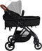 vidaXL 3-in-1 Kinderwagen - Stalen frame - Verstelbaar zitje - Antraciet zwart
