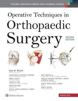 Operative Techniques in Orthopaedic Surgery - Set van 4 delen - 13.000 kleurenfoto's en tekeningen (4 stuks)