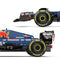 Rastar Red Bull RB19 - Modelbouwset 1:8 - 2509 stuks met functioneel stuurwiel en openingsdak