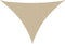 vidaXL - Zonnescherm - driehoekig - 5x5x6 - m - oxford - stof - beige