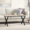 vidaXL - Salontafelpoten - X-frame - 80x40x43 - cm - gietijzer