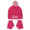 Set Barbie | Muts | Handschoenen | Roze | 2 pieces | Pink | One Size | Disney