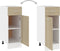 vidaXL - Onderkast - met - lade - Lyon - 30x46x81,5 - cm - bewerkt - hout - sonoma - eiken