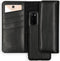 Selencia Hoesje Geschikt voor Samsung Galaxy S20 Hoesje Met Pasjeshouder - Selencia Eny Uitneembare Vegan Lederen Clutch - Zwart