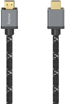 Hama 00205240 - HDMI Kabel - 300cm - 8K @ 60Hz - Grijs Zwart