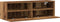 vidaXL - TV - Wandkasten - 2 - stuks - Oud - Hout - 100x30x30 - cm - Gelaagd - Hout