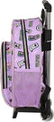 Schoolrugzak met Wielen Monster High Best boos Lila 28 x 34 x 10 cm