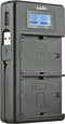 Jupio NP-FZ100 - USB Duo Charger LCD - Zwart