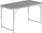WOLTU CPT8122sg - Inklapbare kampeertafel - Hoogte verstelbaar 60 x 120 cm - Grijs