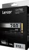 Lexar NM790 - M.2 2280 SSD - 512GB - 7200 MB/s lezen - zonder heatsink