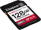 Kingston Canvas React Plus V60 - microSDXC UHS-II 128GB - Leessnelheid 280 MB/s - Schrijfsnelheid 150 MB/s