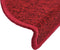 vidaXL - Trapmatten - 10 - st - 56x17x3 - cm - bordeauxrood
